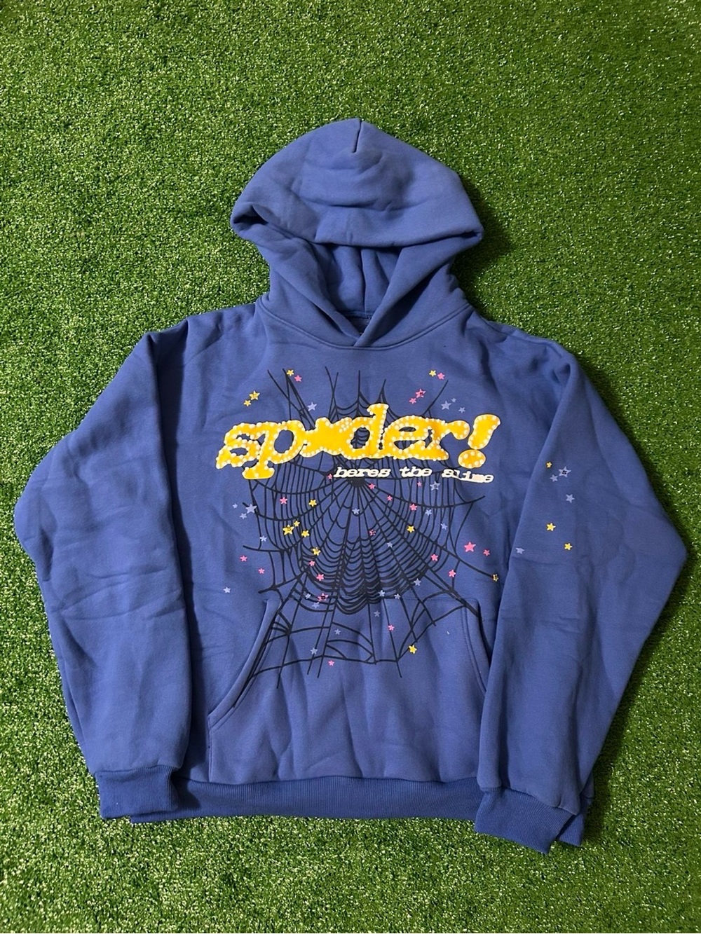 Authentic Sp5der Hoodies (Royal Blue Or Acai